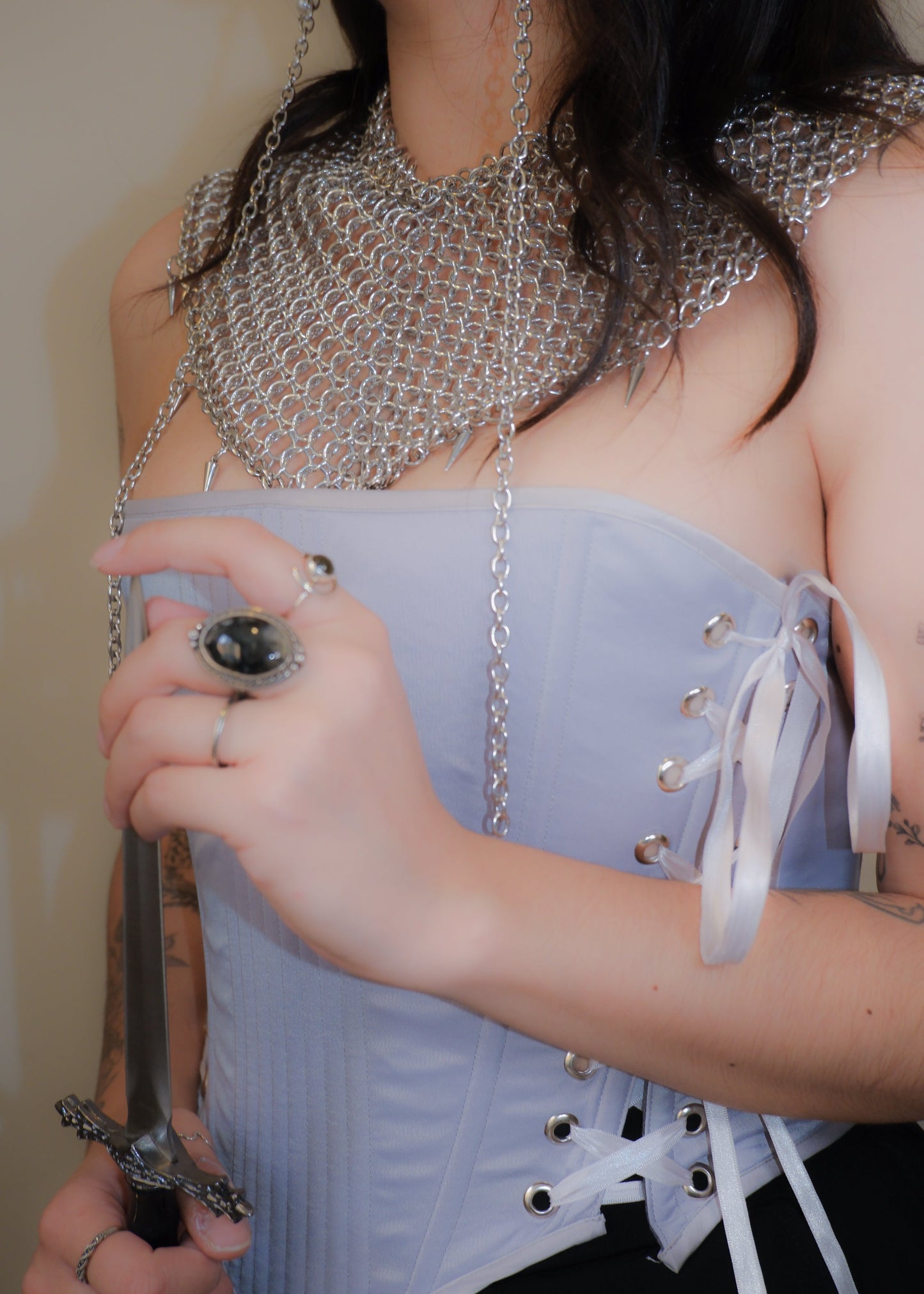 Chainmail Collar Armour