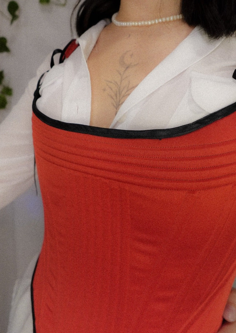 Corset histórico doble vista (1780’s stays)