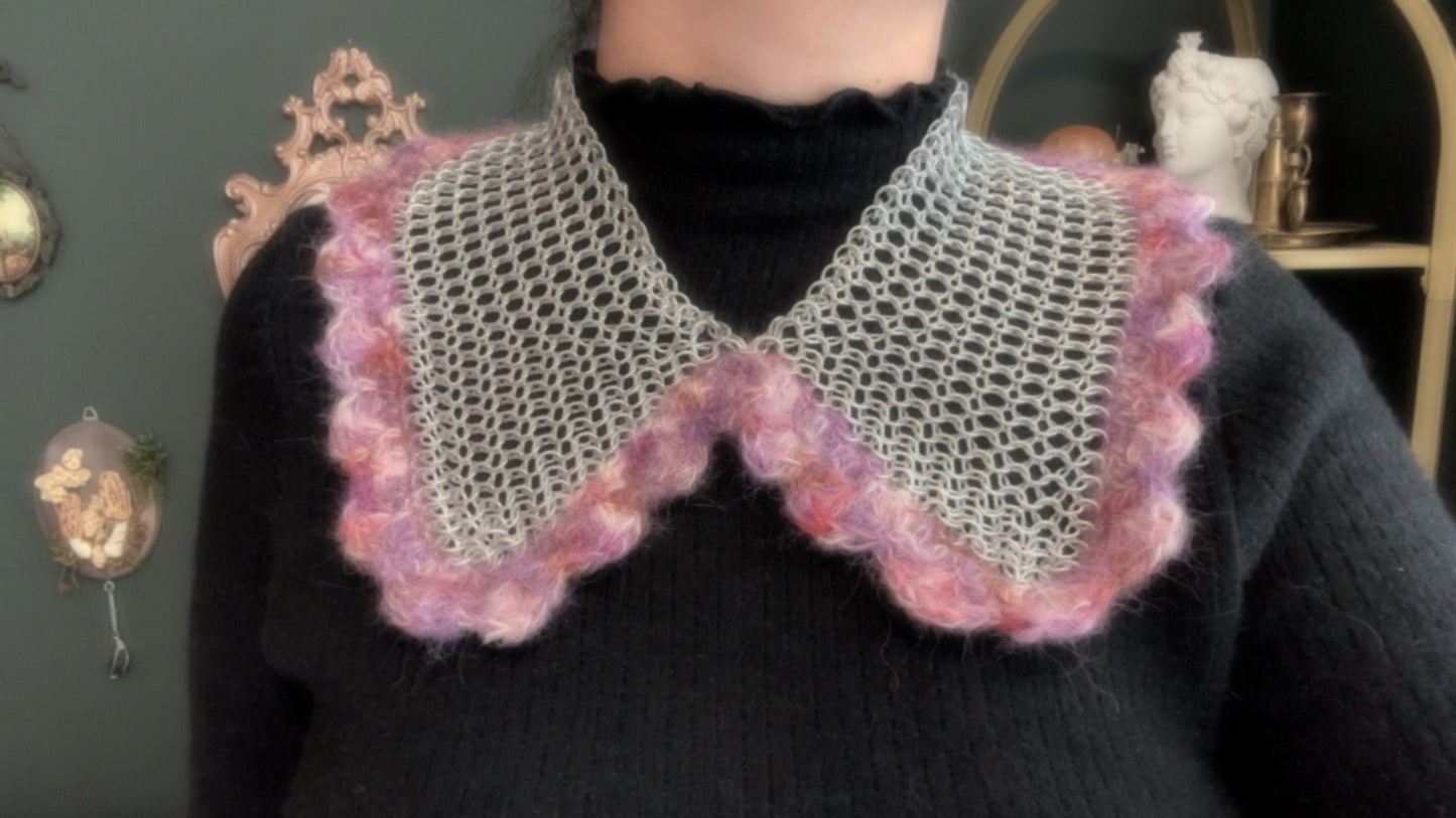 Chainmail crochet Collar
