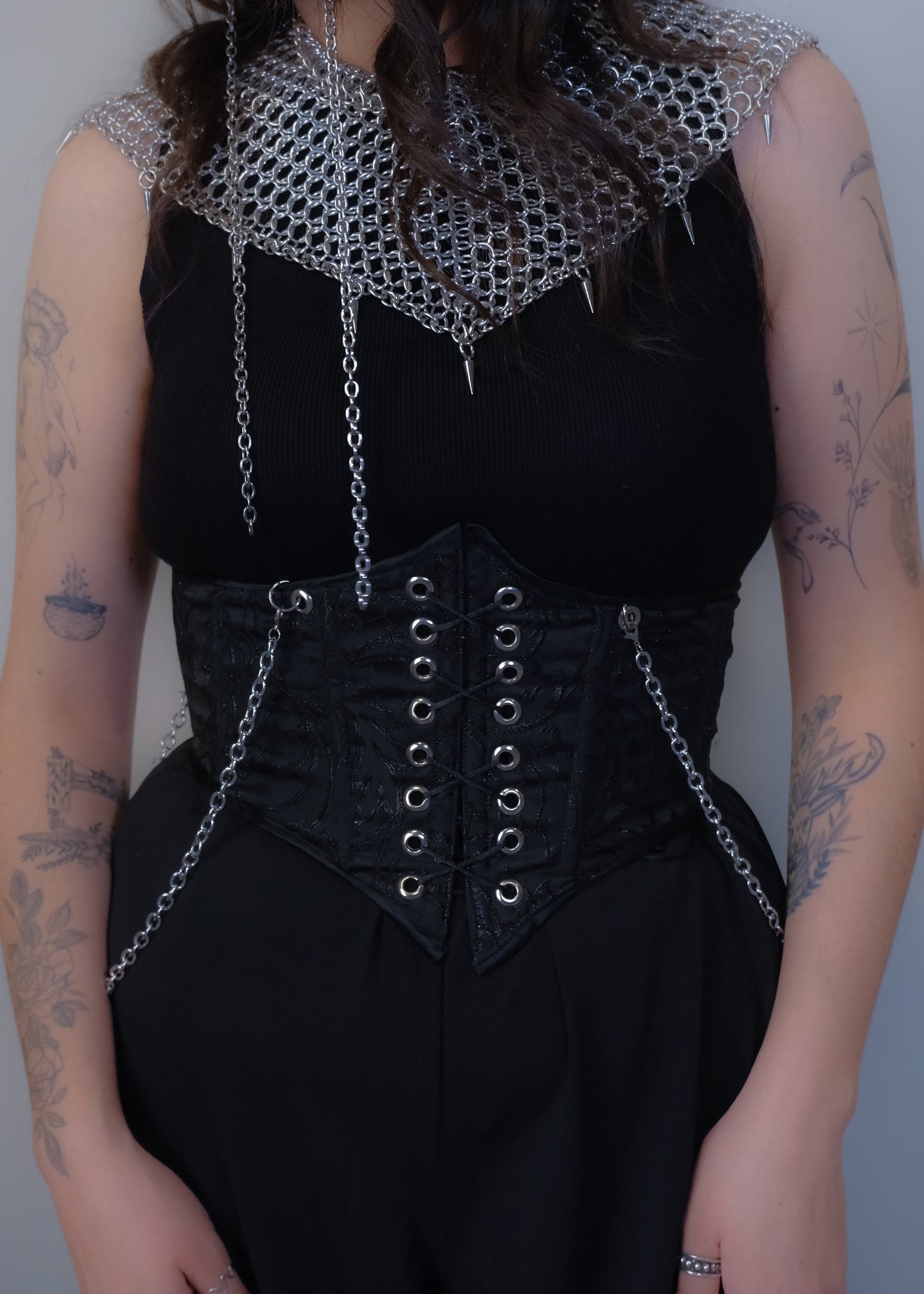 Chainmail Collar Armour
