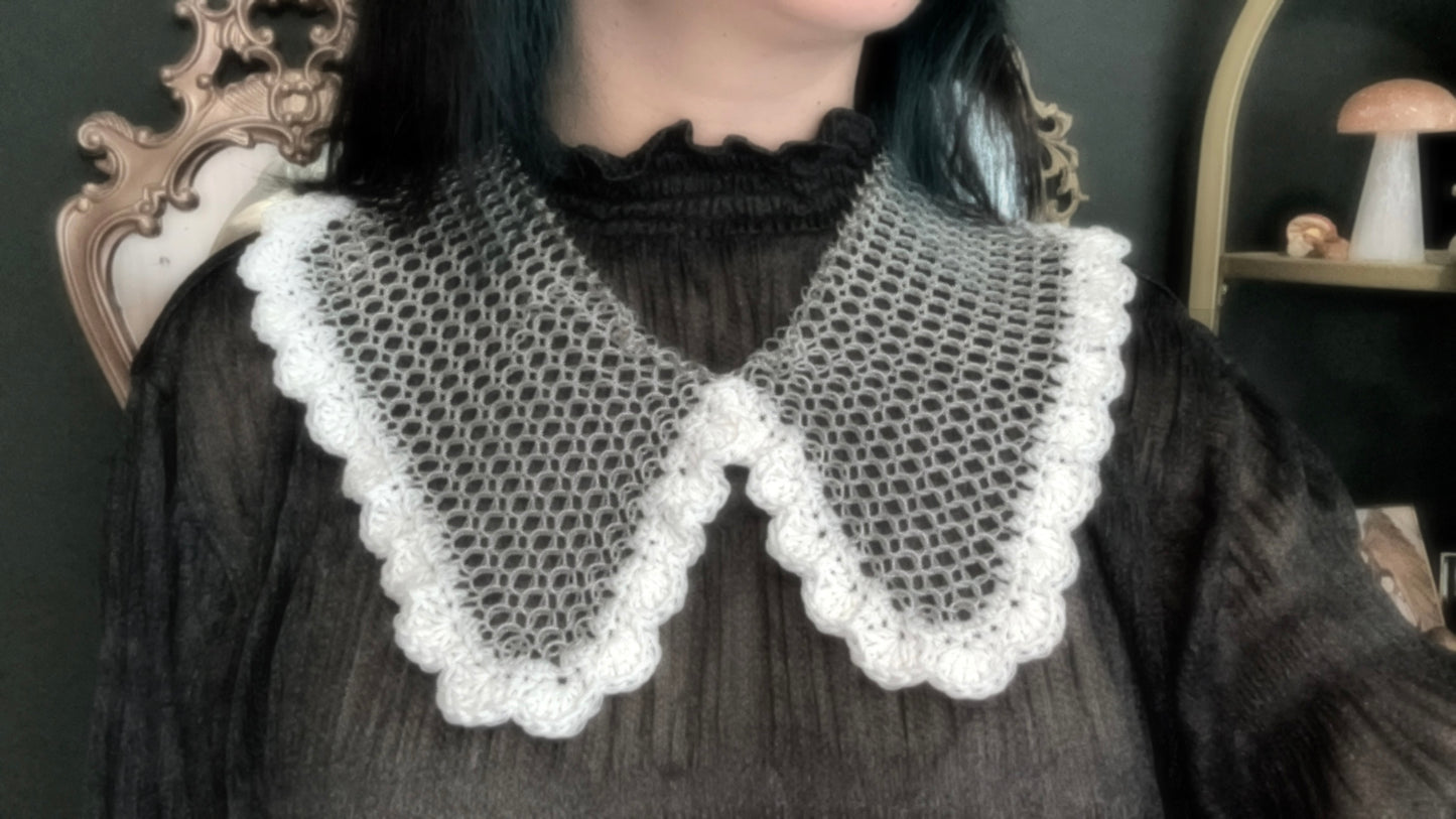 Chainmail crochet Collar