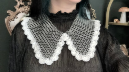 Chainmail crochet Collar
