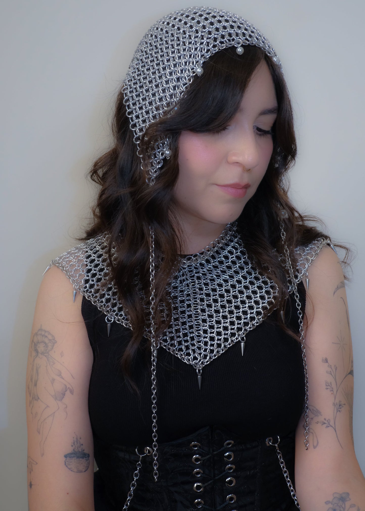 Chainmail Collar Armour